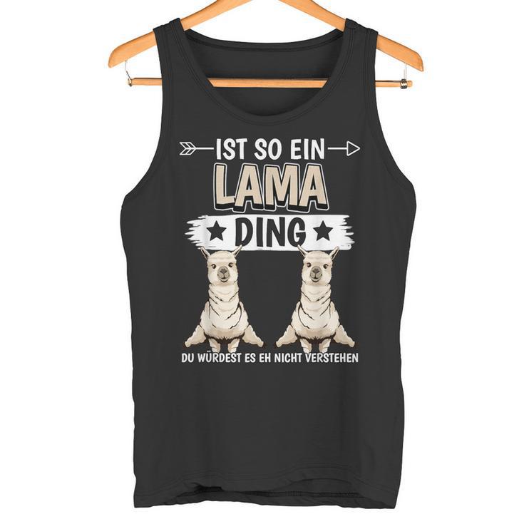 Ist So Ein Lama Ding Lamas Tank Top