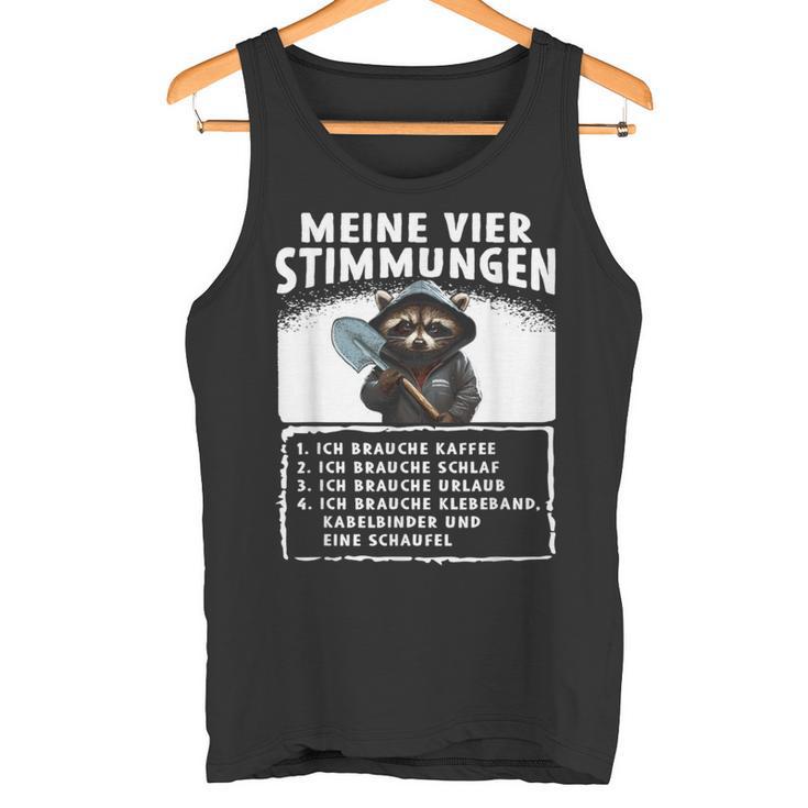 Meineier Stimmung Job Profession Tank Top