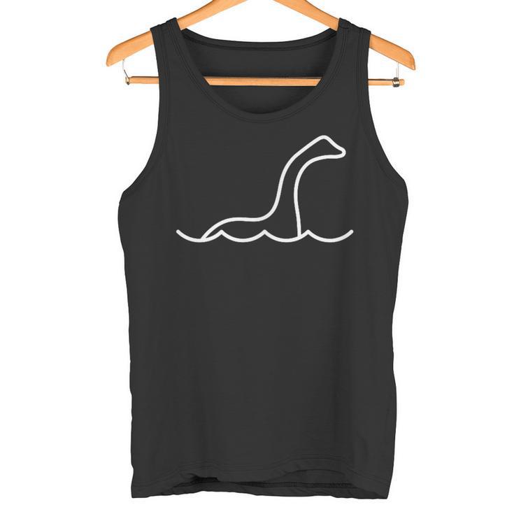 Nessie Loch Ness Monster Tank Top