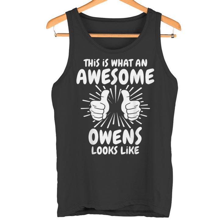 Owens Family Name Owens Last Name Owens Tank Top