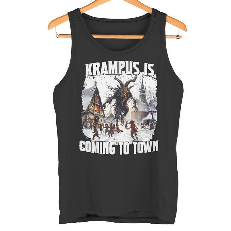 PerchtenFor The Krampus Run Legend Figure Kramperl T Krampus Tank Top