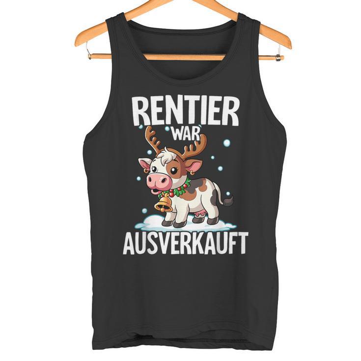 Reindeer War Ausverkauft Christmas Tank Top