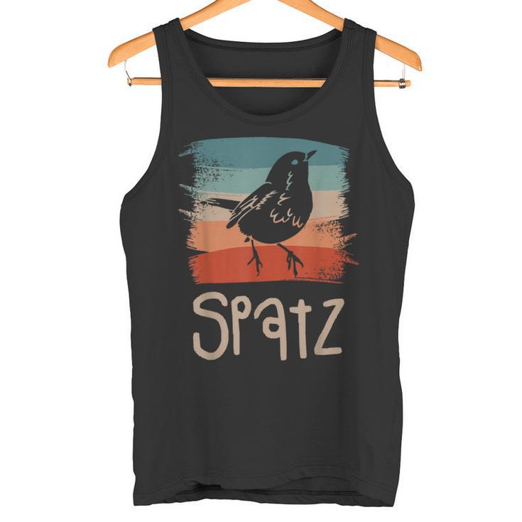 Retrointage Sparrow Sparrows Tank Top