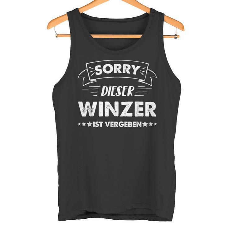 Sorry Dieser Winzer Istgeben Tank Top