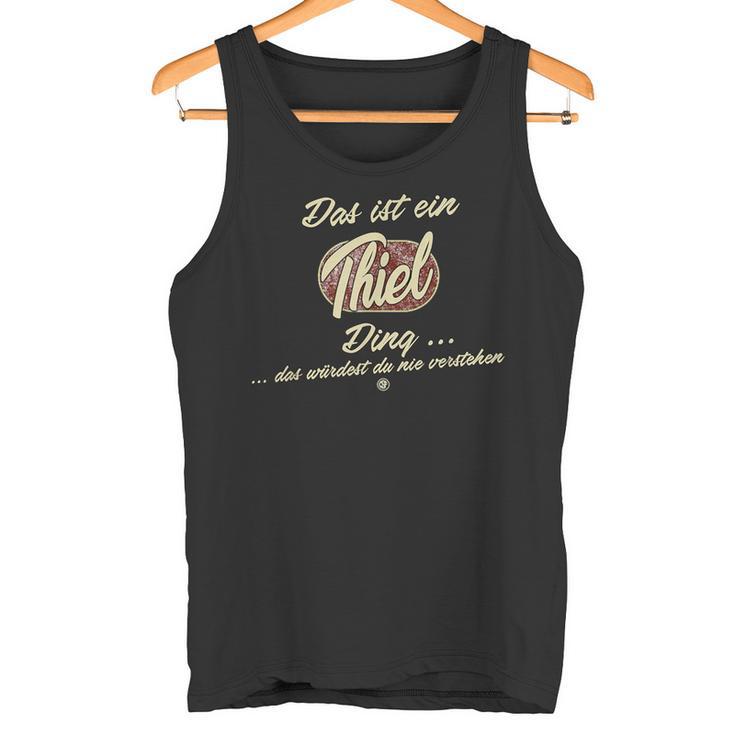 With Text 'Das Ist Ein Thiel Ding' Tank Top