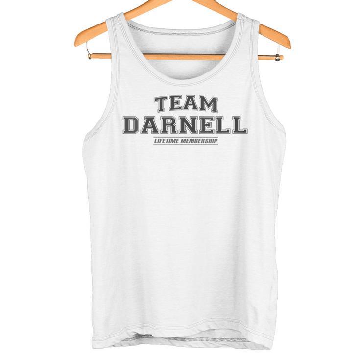 Damen Team Darnell Stolzer Familienname Nachname Mit-Ausschnitt Tank Top