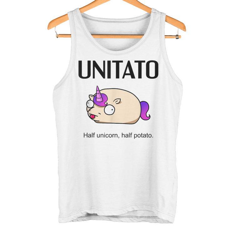 Einhorn-Kartoffel- Unitato- Tank Top