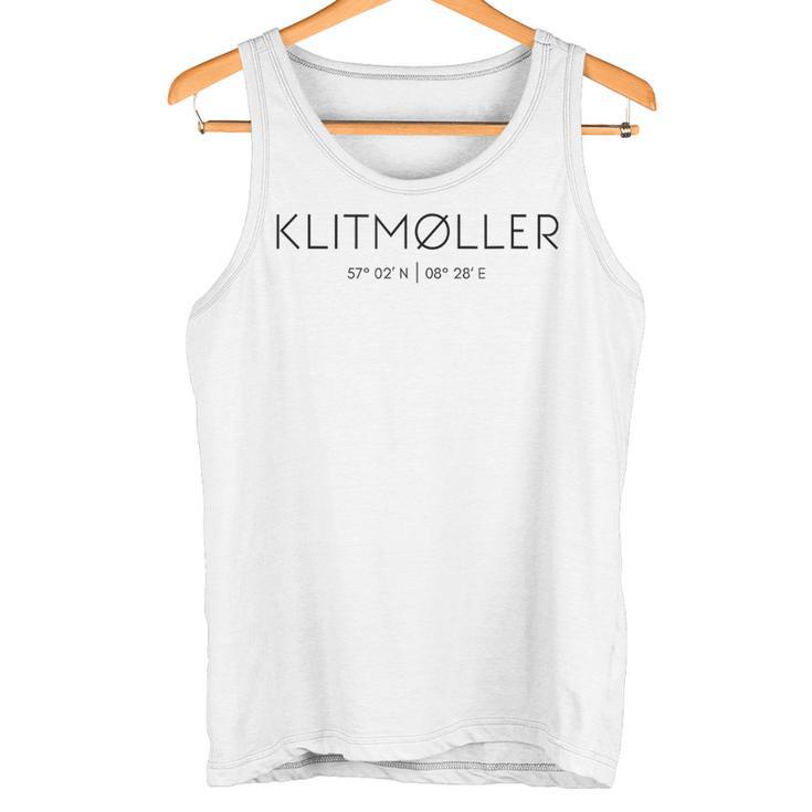 Klitmøller Klitmöller North Jutland Denmark North Sea Gray Tank Top