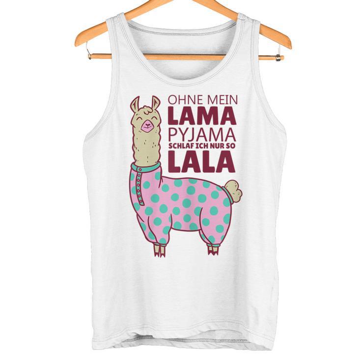 Lama Lama Pyjamas Alpaca Sleep Tank Top