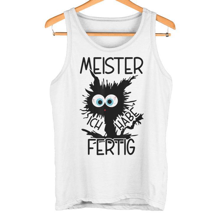 Meister Geschafft Meister Bestanden Gray Tank Top