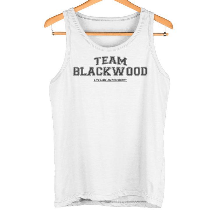 Team Wood Stolzer Familienname Nachname Geschenk Tank Top