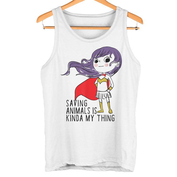 Tierrettung Ist Irgendwie Mein Ding Animal Rescue Tank Top