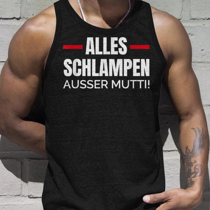 Alles Schlampe Ausser Mutti Provokative Humour Tank Top Geschenke für Ihn