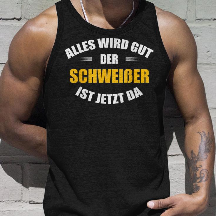 Alles Wird Gut Der Schweißist Jetzt Da Tank Top Geschenke für Ihn