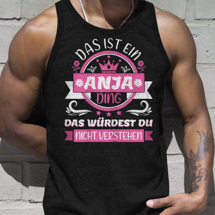 Anja Name Day Das Ist Ein Anja Ding Tank Top Geschenke für Ihn