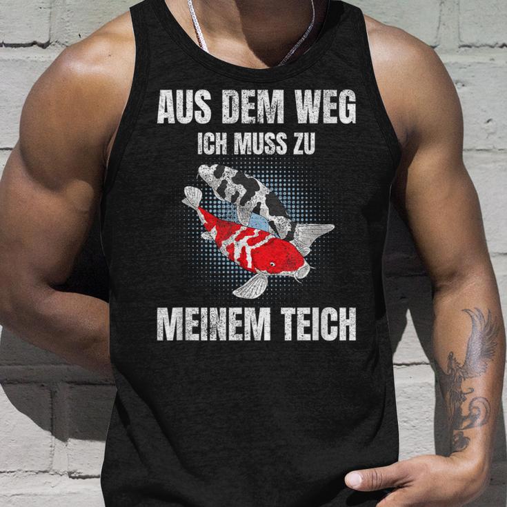 Aus Dem Weg Ich Muss Zu Meiner Pond Koi Carp Garden Pond Tank Top Geschenke für Ihn