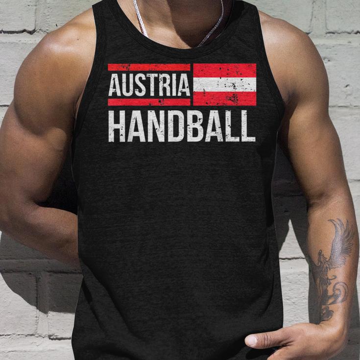 Austria Handball Flag Fan Team Player Jersey Tank Top Geschenke für Ihn