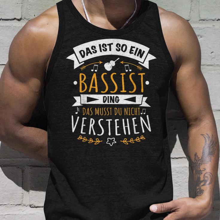 Bass Kontrabass Musician Das Ist So Ein Bassist Ding Tank Top Geschenke für Ihn