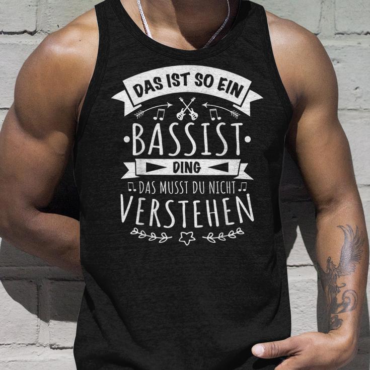 Bassist E-Bass Bass Musician Das Ist So Ein Bassist Ding Tank Top Geschenke für Ihn