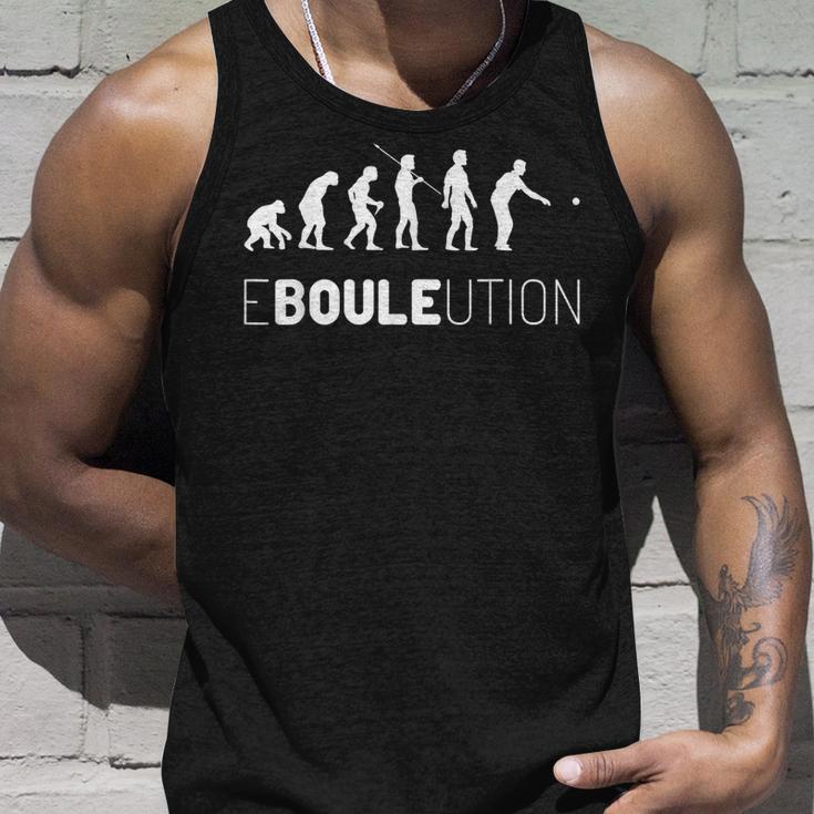 Boule Ebouleution Boccia Evolution Boulplayer Petanque Tank Top Geschenke für Ihn