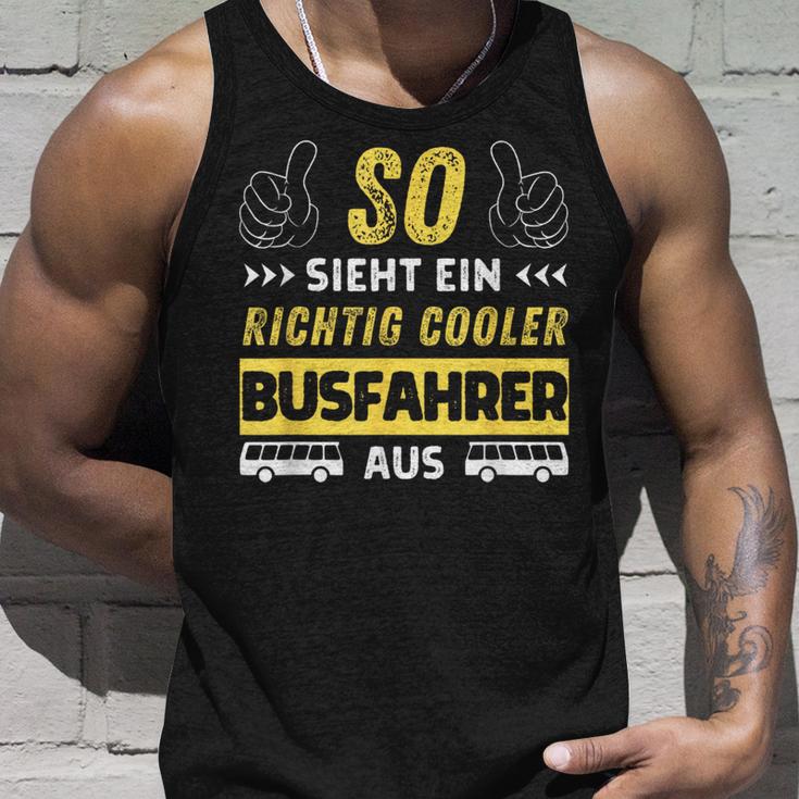 Bus Bus Driving Passenger Work Bus Driver Tank Top Geschenke für Ihn