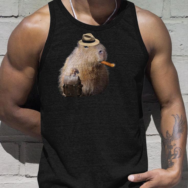 Capybara Man Wallet Cute Tank Top Geschenke für Ihn