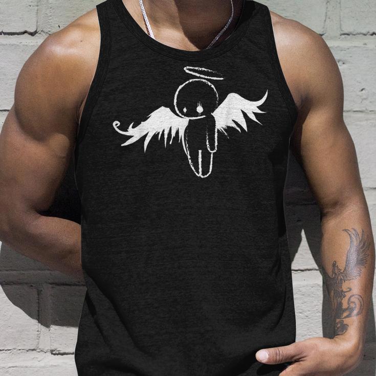 Cute Sad Emo Angel Tank Top Geschenke für Ihn