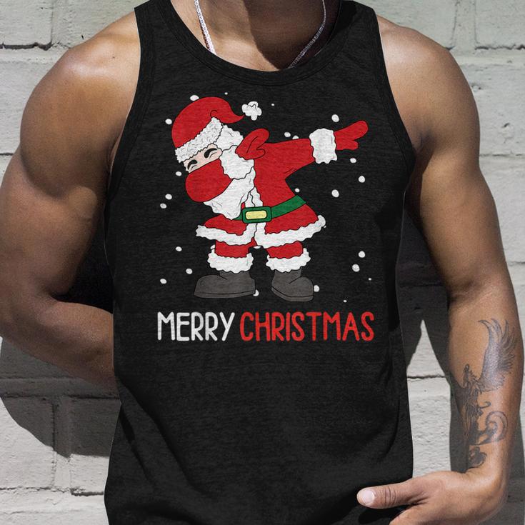 Dabbing Santa Claus Dab Dap Weihnachten Tank Top Geschenke für Ihn