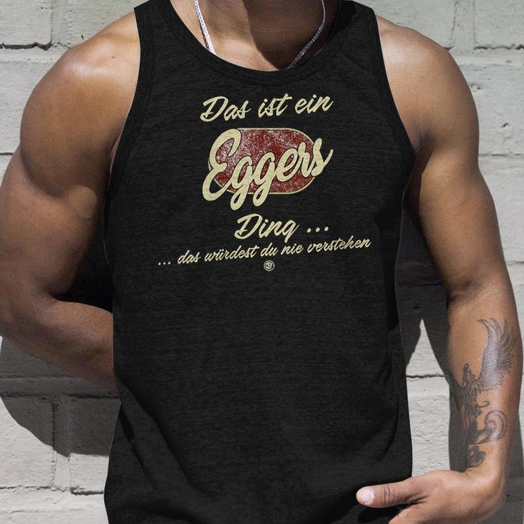 Damen Das Ist Ein Eggers Ding Lustiges Familie Eggers Mit-Ausschnitt Tank Top Geschenke für Ihn