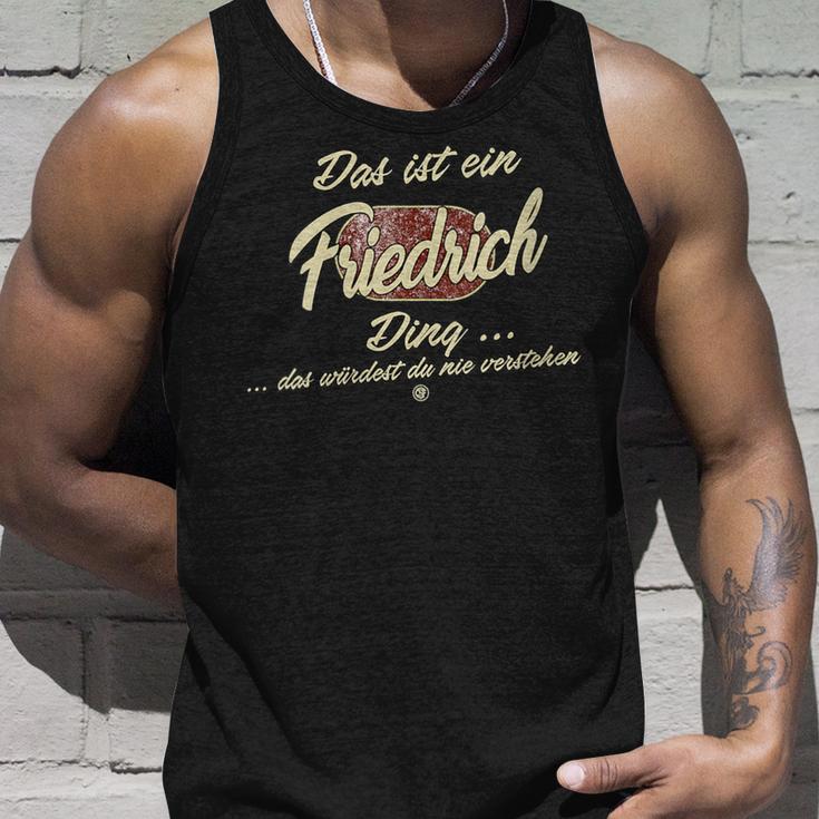 Damen Das Ist Ein Friedrich Ding Lustiges Familie Friedrich Mit-Ausschnitt Tank Top Geschenke für Ihn