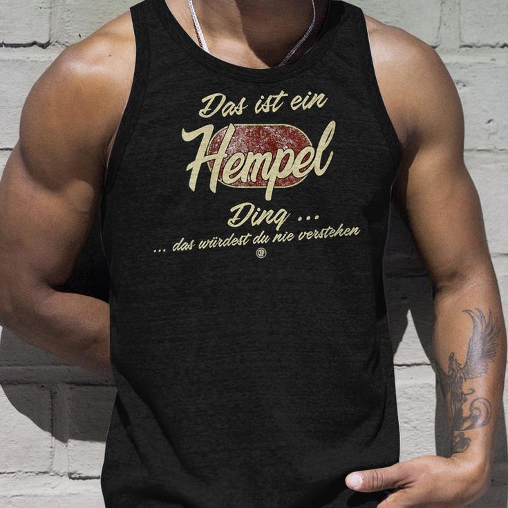 Damen Das Ist Ein Hempel Ding Lustiges Familie Hempel Mit-Ausschnitt Tank Top Geschenke für Ihn