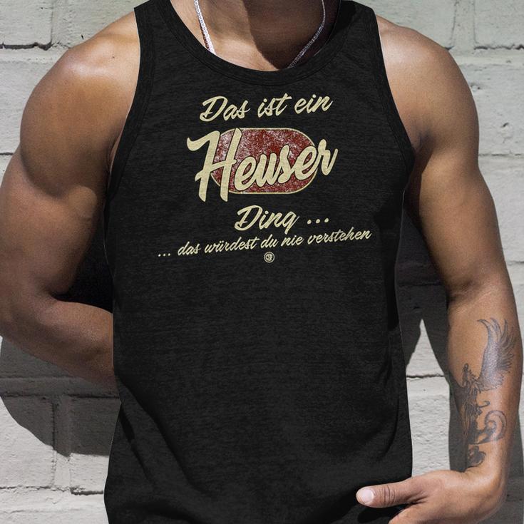 Damen Das Ist Ein Heuser Ding Lustiges Familie Heuser Mit-Ausschnitt Tank Top Geschenke für Ihn