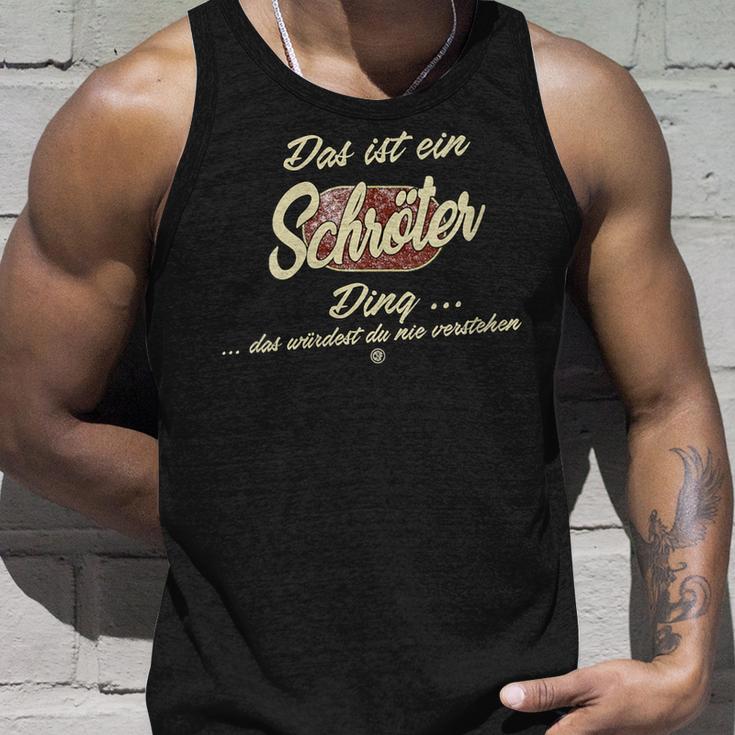 Damen Das Ist Ein Schröter Ding Lustiges Familie Schröter Mit-Ausschnitt Tank Top Geschenke für Ihn