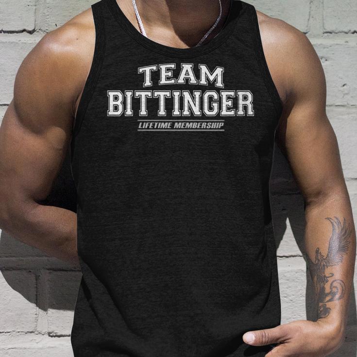 Damen Team Bittinger Stolzer Familiennachname Nachname Geschenk Mit-Ausschnitt Tank Top Geschenke für Ihn