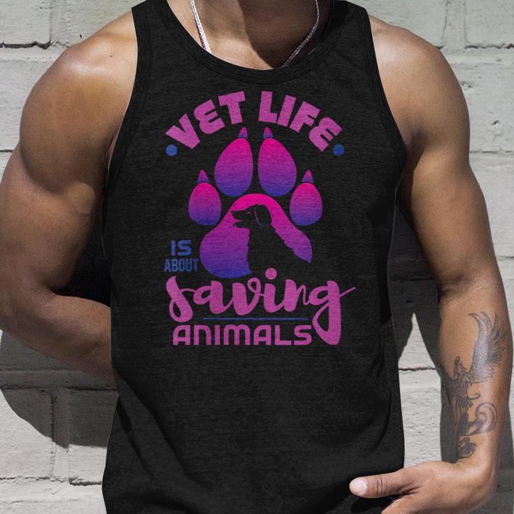 Damen Tiere Retten Ist Mein Ding Mit-Ausschnitt Tank Top Geschenke für Ihn