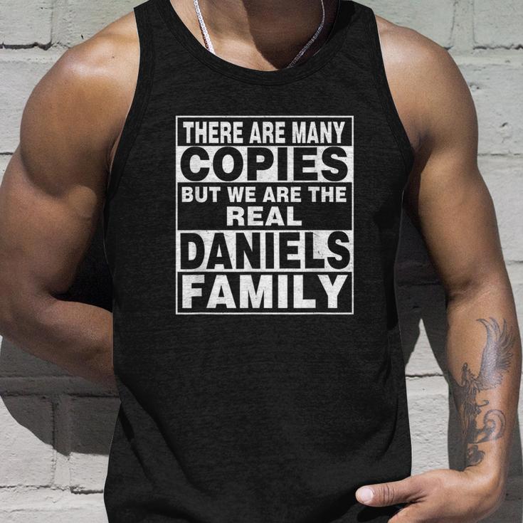 Daniels Last Name Name Personalised Daniels Tank Top Geschenke für Ihn