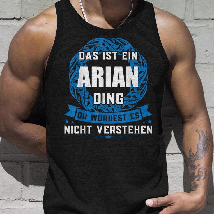 Das Ist Ein Arian Dingorname Tank Top Geschenke für Ihn