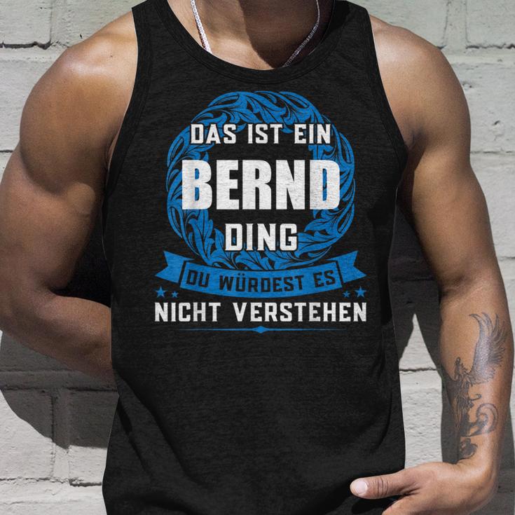 Das Ist Ein Bernd Dingorname Tank Top Geschenke für Ihn