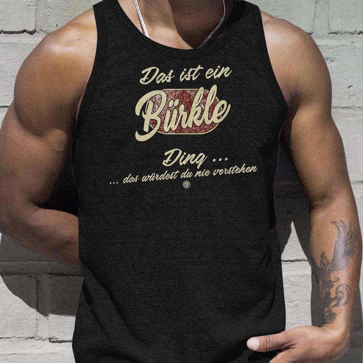 Das Ist Ein Bürkle Ding Lustiges Familie Bürkle Tank Top Geschenke für Ihn