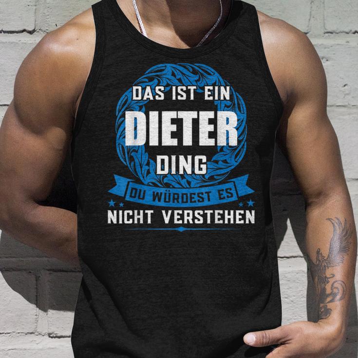 Das Ist Ein Dieter Dingorname Tank Top Geschenke für Ihn