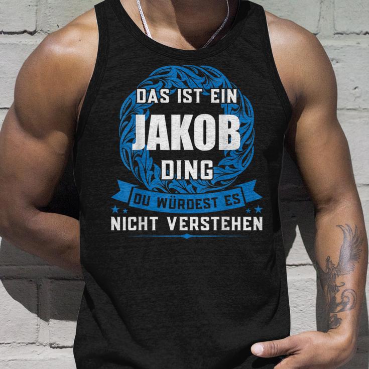 Das Ist Ein Jakob Dingorname Tank Top Geschenke für Ihn