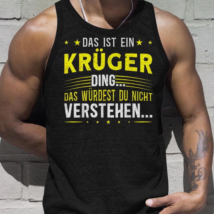 Das Ist Ein Krüger Ding S Tank Top Geschenke für Ihn