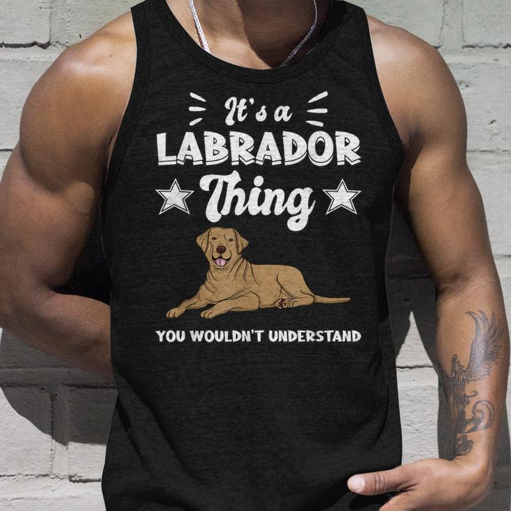 'Das Ist Ein Labrador Ding Labby Brown Labrador Tank Top Geschenke für Ihn