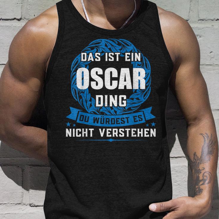 Das Ist Ein Oscar Dingorname Tank Top Geschenke für Ihn