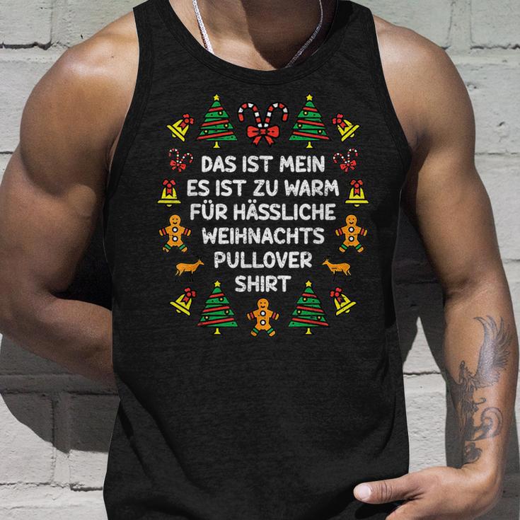 Das Ist Mein Es Ist Zu Warm Für Ugly Christmas Tank Top Geschenke für Ihn