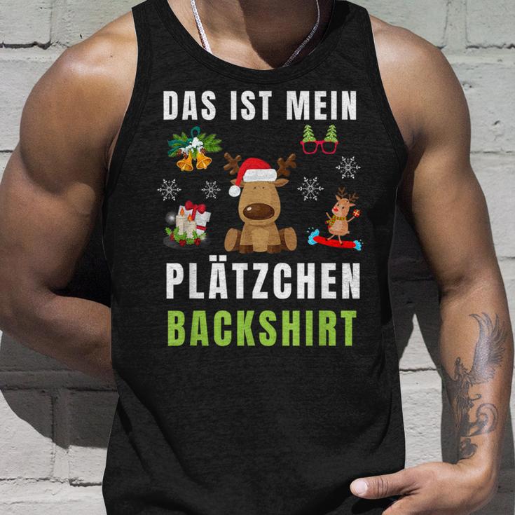 Das Ist Mein Plätzchen Back Backen Christmas Biscuits Tank Top Geschenke für Ihn