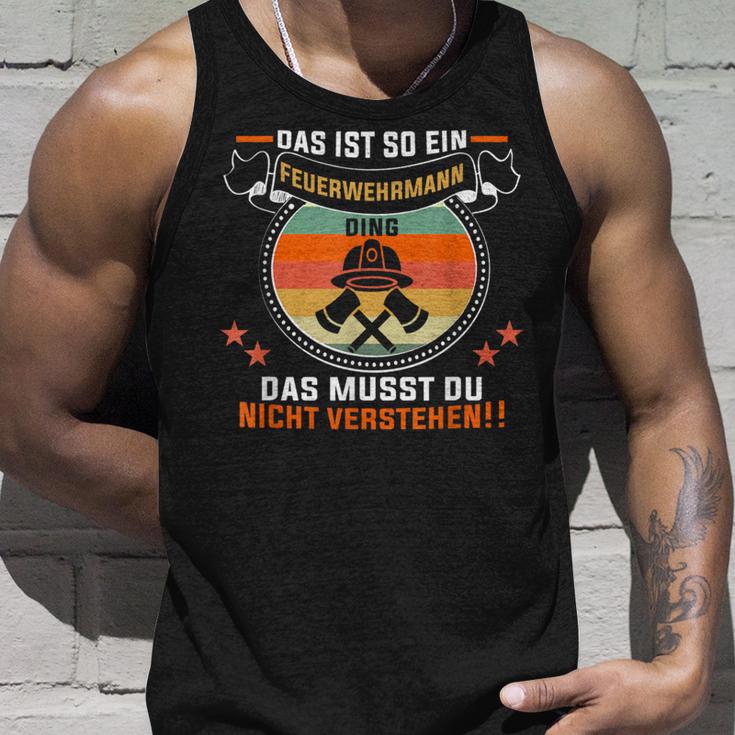 Das Ist So Ein Feuerwehrmann Ding Feuerwehr Feuerwehrmann Tank Top Geschenke für Ihn