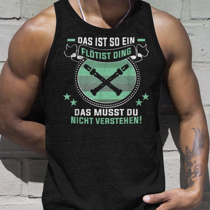 Das Ist So Ein Flötist Ding Flute Player S Tank Top Geschenke für Ihn