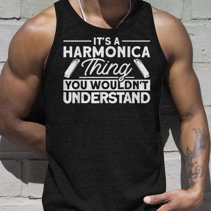 Das Ist So Ein Harmonica Ding Musician S Tank Top Geschenke für Ihn