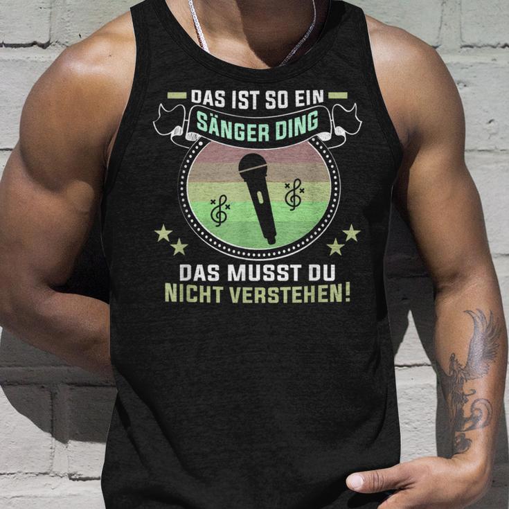 Das Ist So Ein Sänger Ding Musiker Singer S Tank Top Geschenke für Ihn